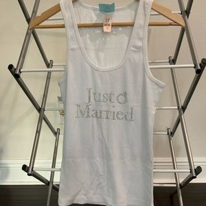 Victoria Secret Just Married Tank